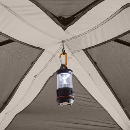 Ozark Trail 11-Person Instant Cabin Tent with Private Room – 3-Room Family Camping Tent with Awning