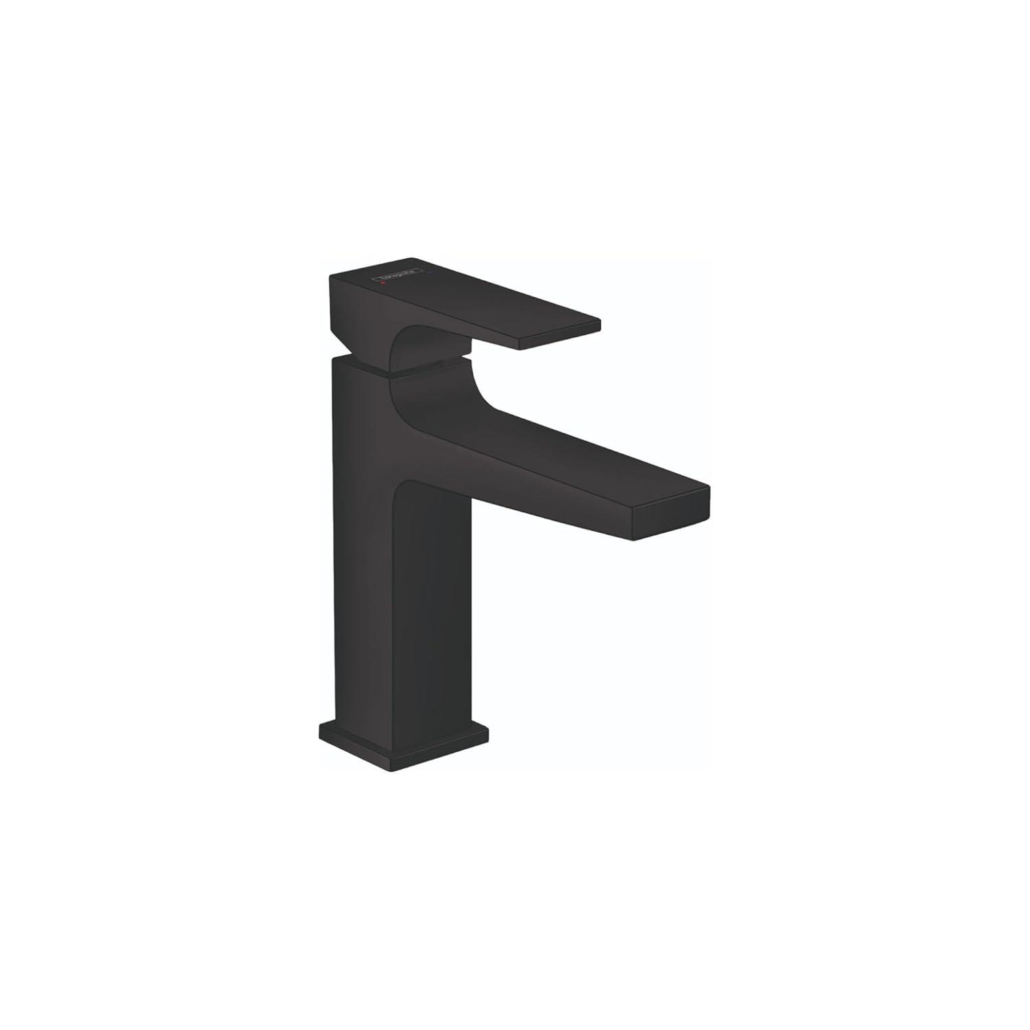 Hansgrohe Metropol Single-Hole Faucet 110 with Lever Handle and Drain Assembly, 1.2 GPM