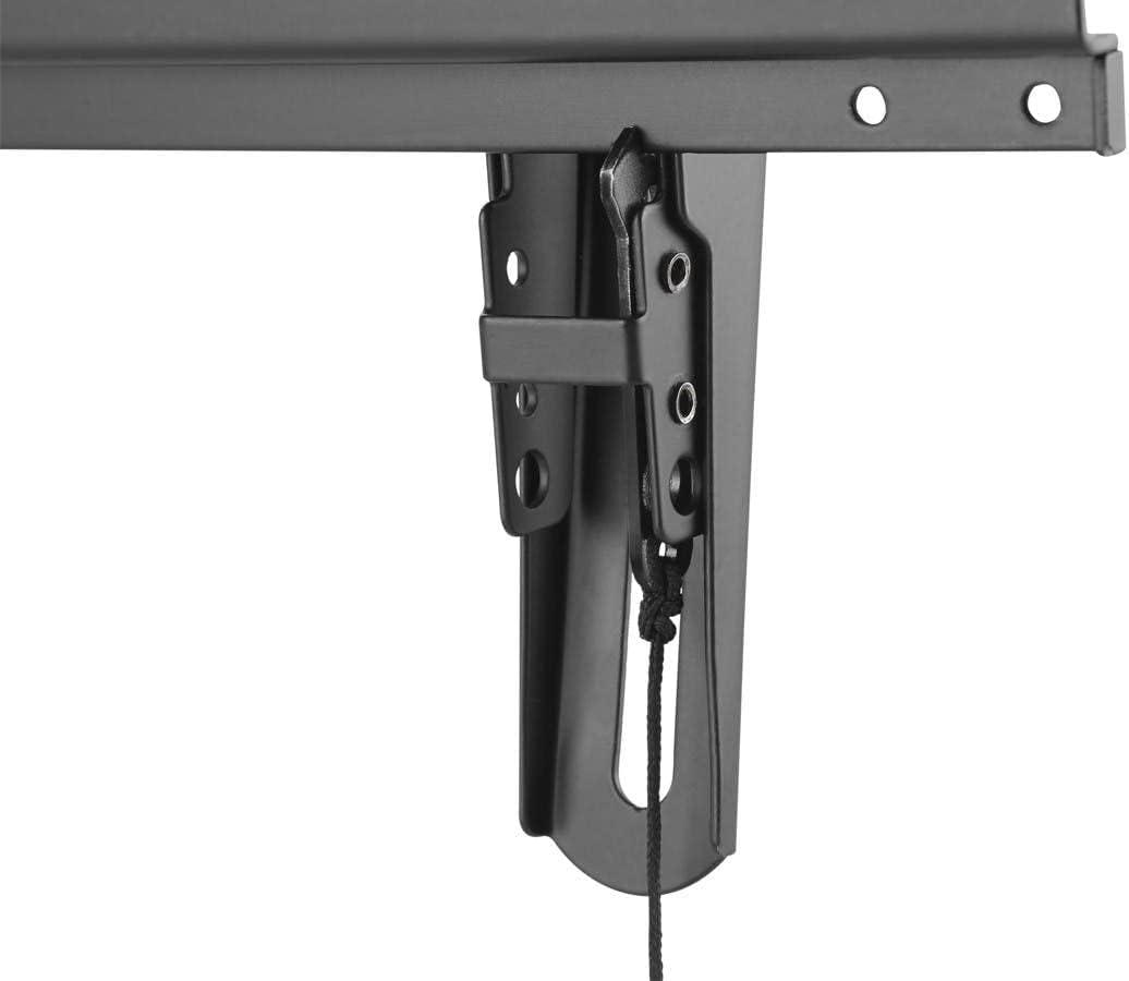 Monoprice Low Profile Tilt TV Wall Mount Bracket For LED TVs 37in to 80in, Max Weight 154 lbs, VESA Patterns Up to 600x400