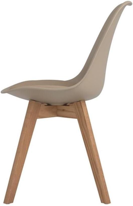 Shylo Upholstered Side Chair-Tan