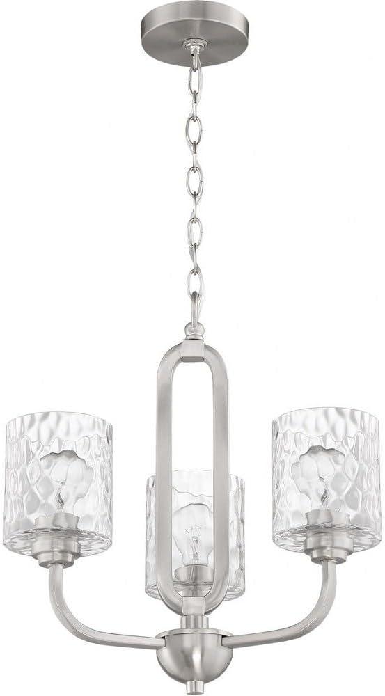 Craftmade Lighting 3 - Light Chandelier in  Brushed Polished Nickel