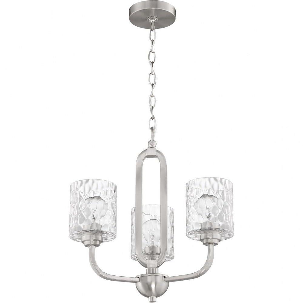 Craftmade Lighting 3 - Light Chandelier in Brushed Polished Nickel