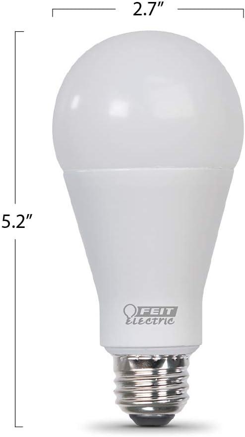 Feit Electric A21 E26 (Medium) LED Bulb Bright White 200 Watt Equivalence 1 pk