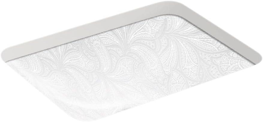 Kohler Sartorial Paisley Caxton, Artist Editions Rectangle Undermount Bathroom Sink
