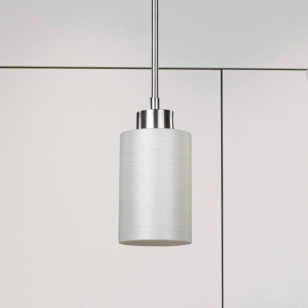 CANARM LTD. IPL359A01BPT Margo 1 Bulb Mini Pendant Light, Brushed Pewter