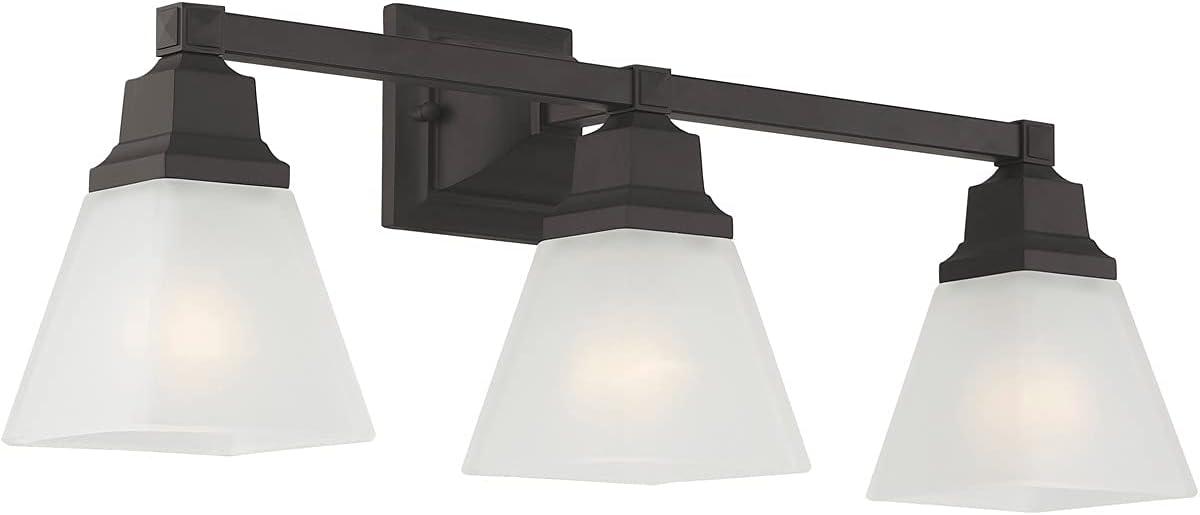 Livex Lighting Mission 3 - Light Vanity in  Bronze