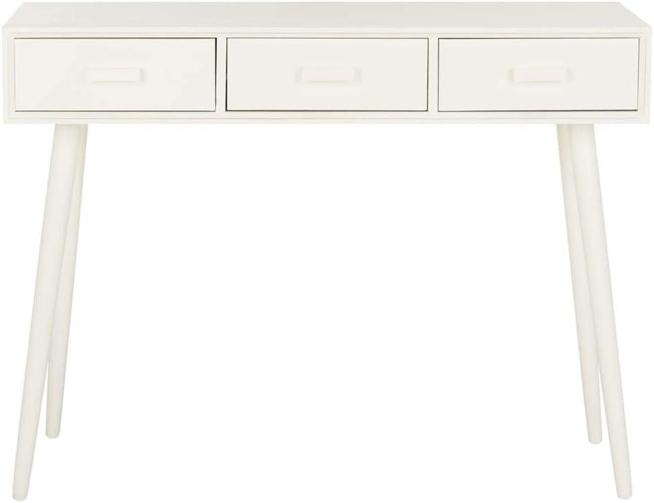 Albus 3 Drawer Console Table - CNS5701A - Off-White - Safavieh