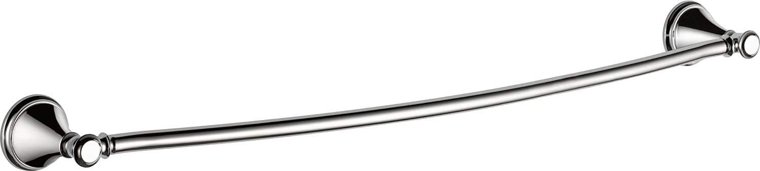 Cassidy 30-Inch Chrome Wall Mounted Towel Bar