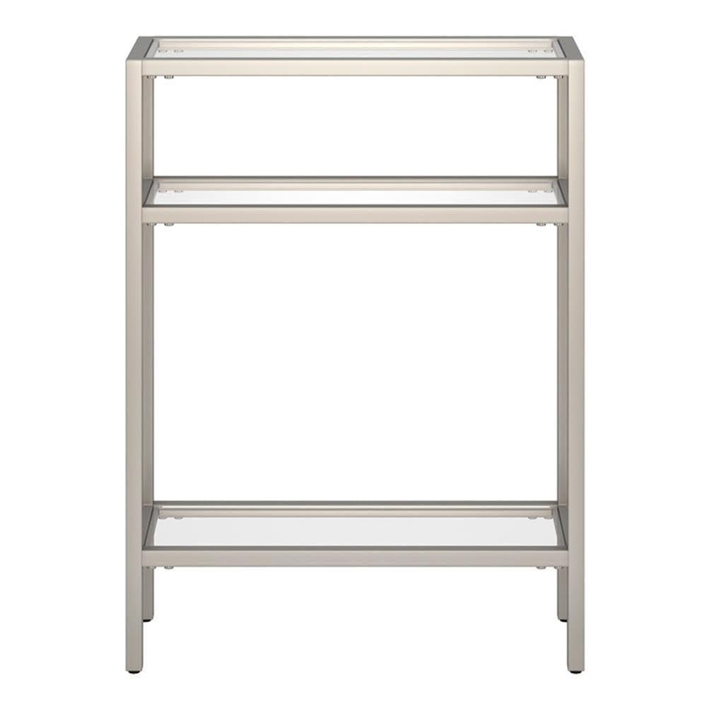 Henn&Hart 22" Silver Console Table