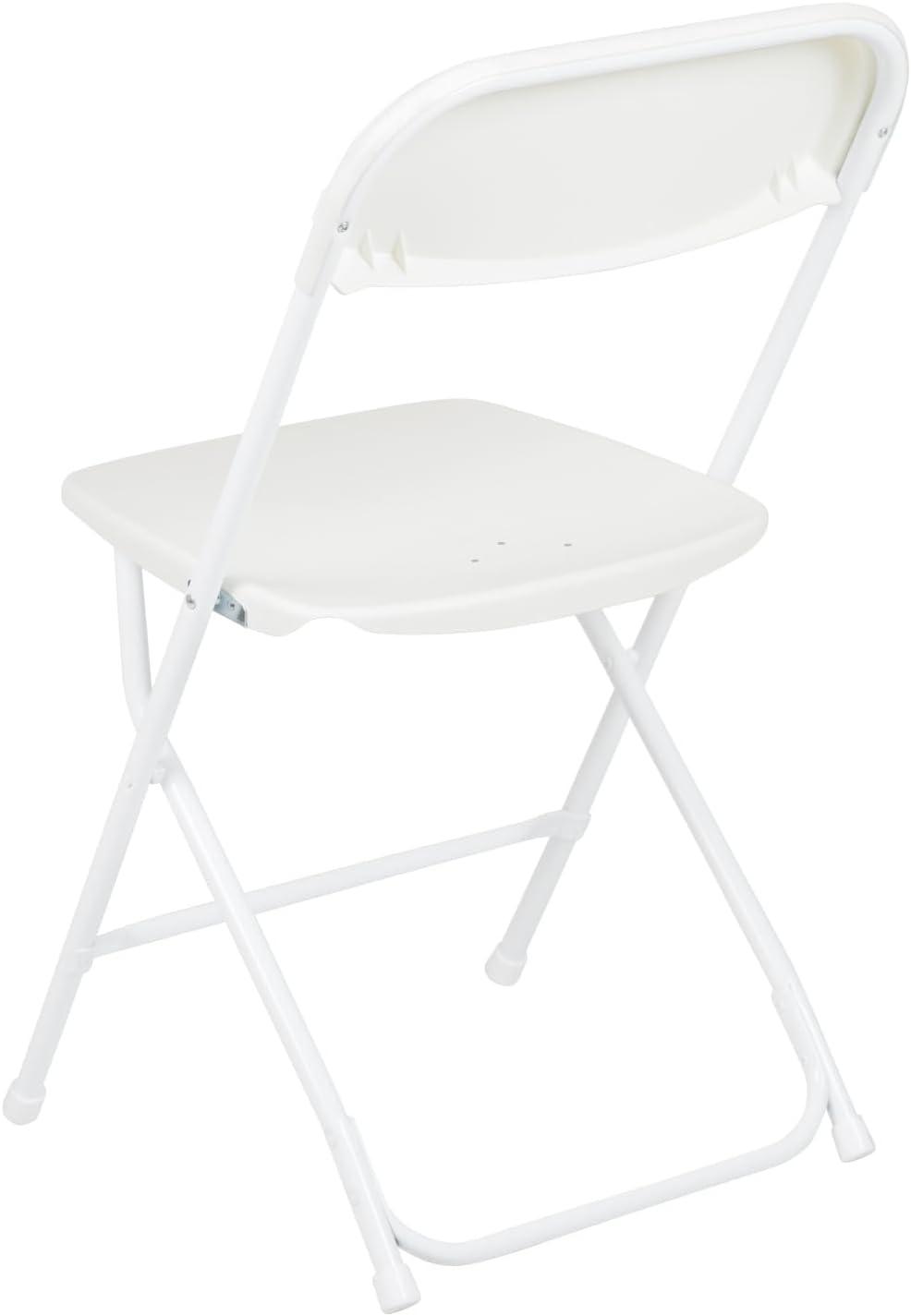 Flash Furniture Hercules Series Plastic Folding Chair - 10 Pack 650LB Weight Capacity