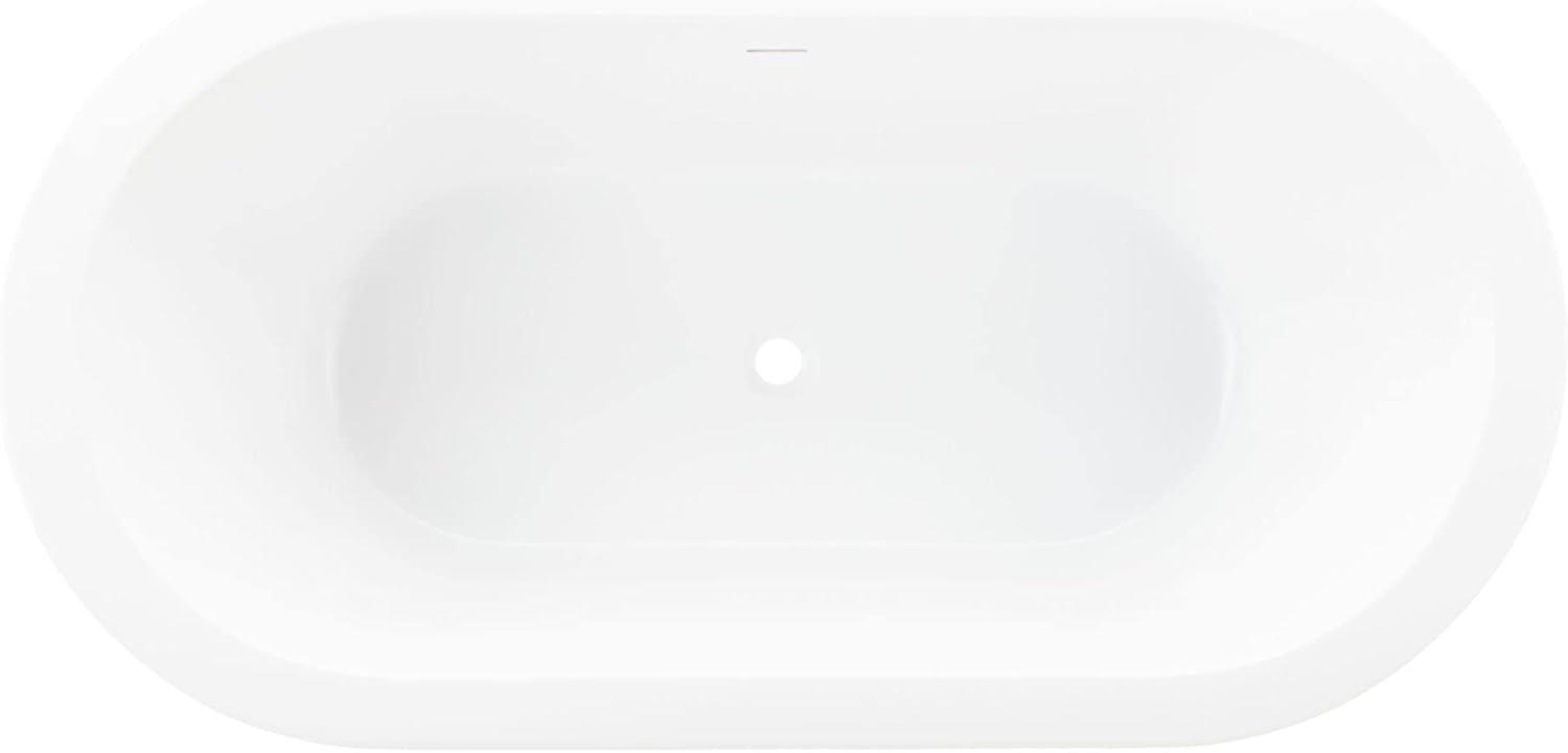 70" Leith Acrylic Freestanding Tub
