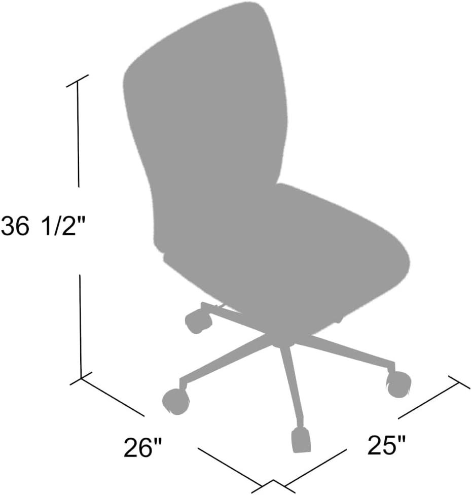 Boss Office Products Tiffany Modern Office Chair in Pink