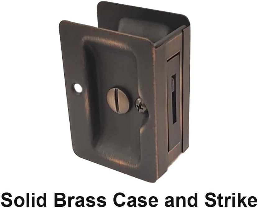 Delaney Hardware Passage Pocket Door Lock