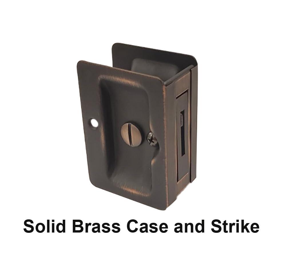 Delaney Hardware Passage Pocket Door Lock