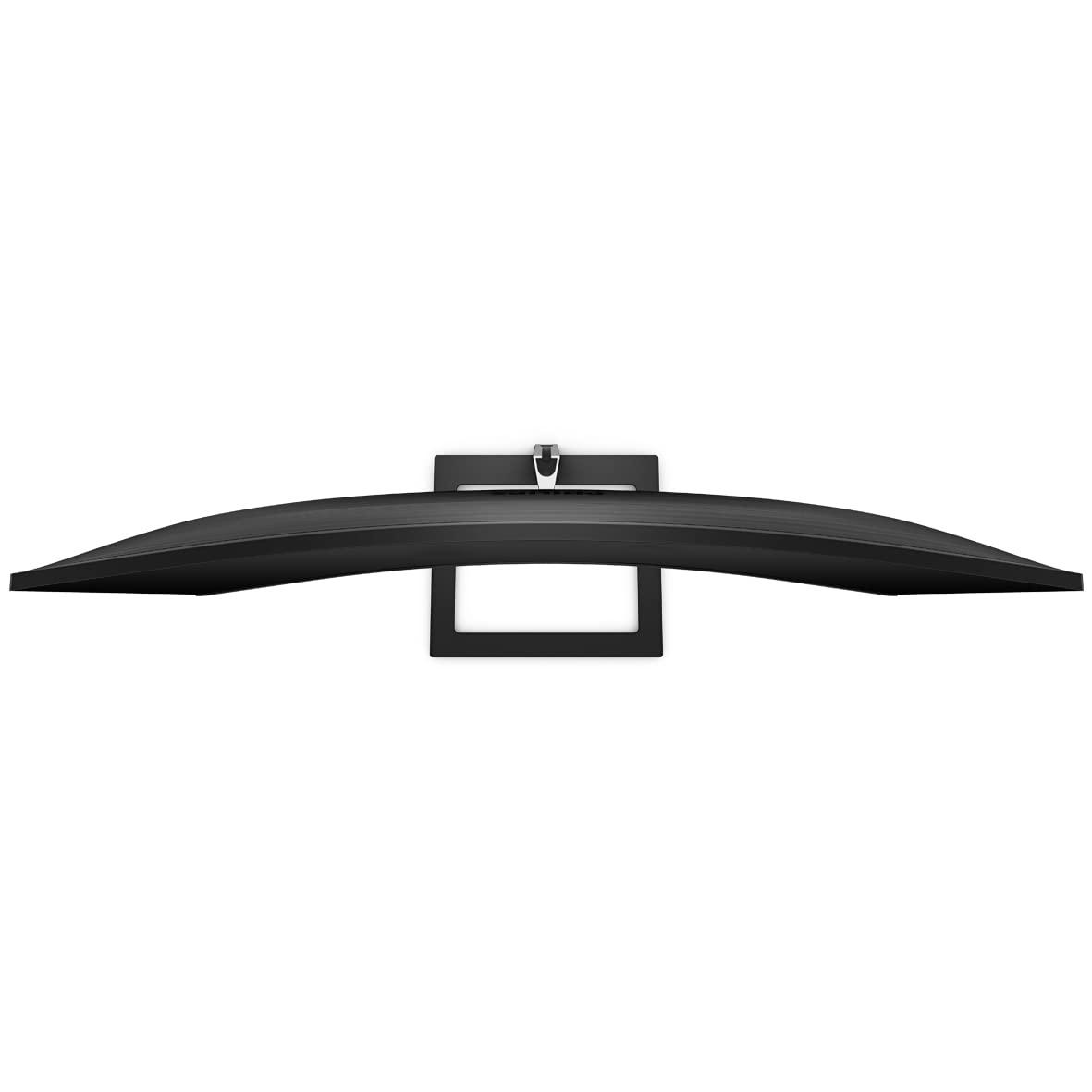 Curved 32" 4K UHD IPS Monitor with Built-In Speakers - Black