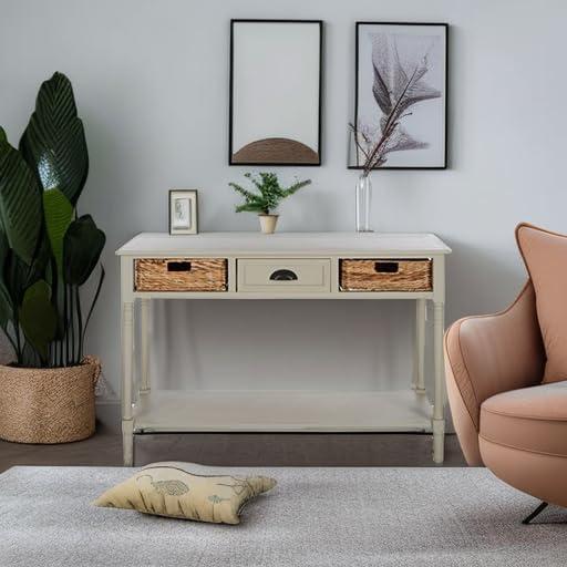 Christa Console - AMH5737D - Gray - Safavieh Couture