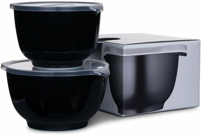 Precision Craft Mixing Bowl Set 4 Pcs Elevate Your Culinary Experience Stylish Nesting Bowls for Effortless Cooking and Baking