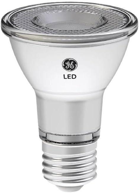 GE 93124156 LED Directional Light Bulb, R20, Daylight, Clear Bulb, 500 Lumens, 7 Watt, 2-Pk. - Quantity 1