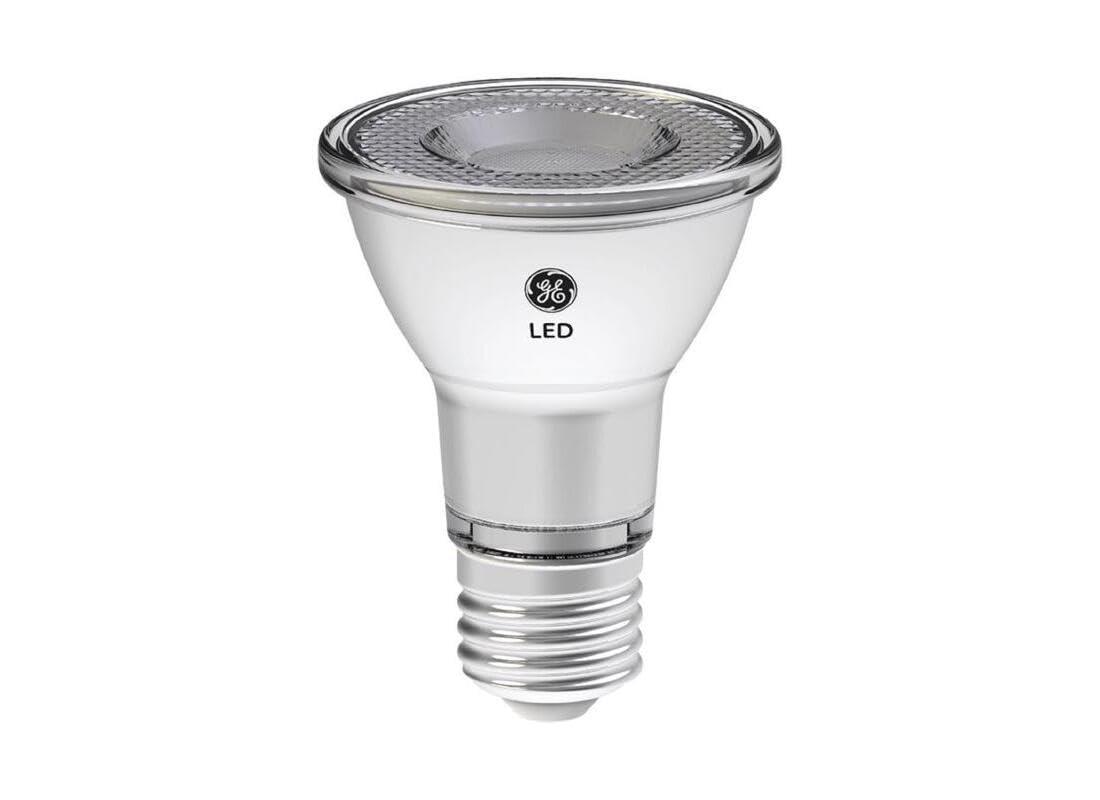 GE 93124156 LED Directional Light Bulb, R20, Daylight, Clear Bulb, 500 Lumens, 7 Watt, 2-Pk. - Quantity 1