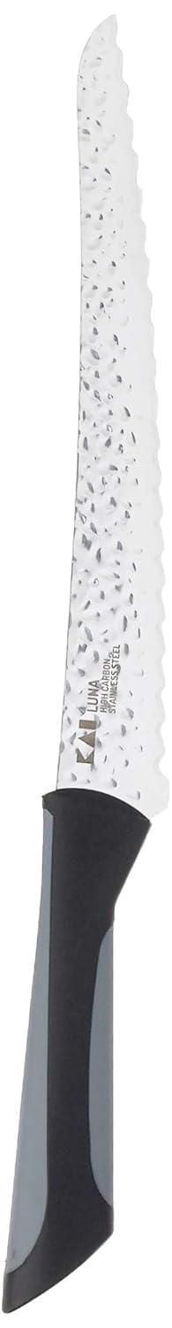 Kai PRO Luna Bread Knife 9”, Wide Serrations are Gentle on Bread, Comfortable Handle Offers Secure Grip in Wet Conditions Serrated Kitchen Knife