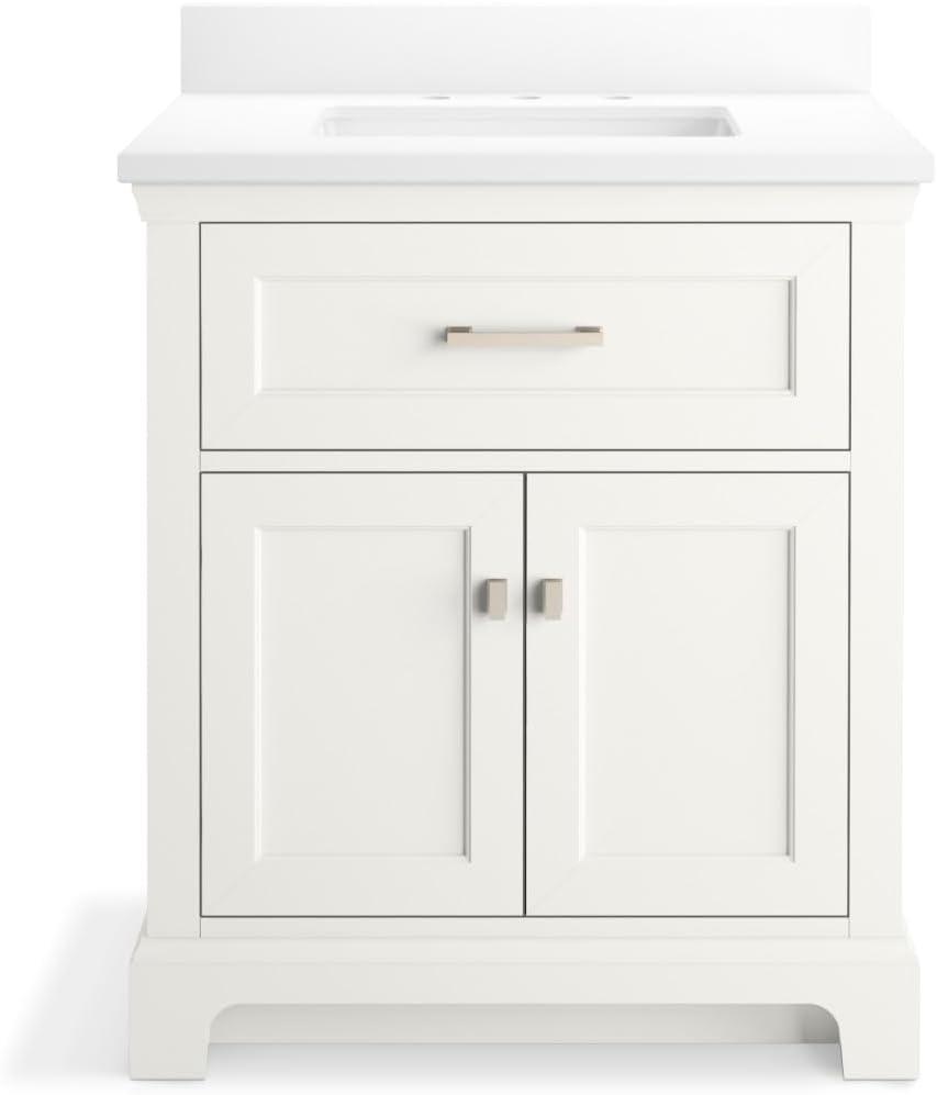 Charlemont 30 In. Bathroom Vanity Cabinet With Sink And Quartz Top