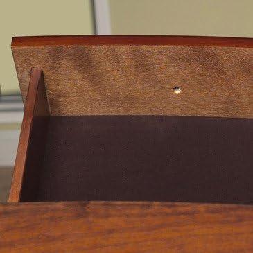 Modus Brighton 2 Drawer Nightstand in Cinnamon