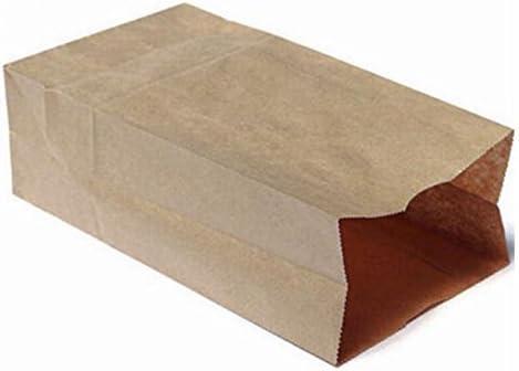 Extra Small Brown Paper Bags 3 x 2 x 6" party favors, Paper Lunch Bags, Grocery Bag, wedding favor bags kraft bags (BROWN, 100 PACK)
