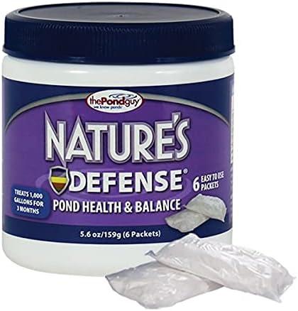 The Pond Guy Nature's Defense Water Garden Beneficial Bacteria Treatment, 6 Packets
