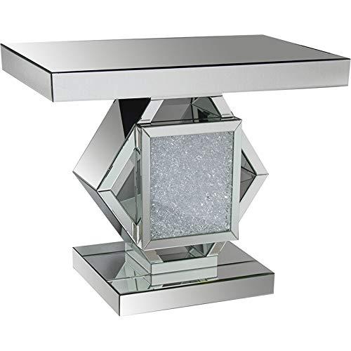 ACM-90234 - ACME Nowles Console Table, Mirrored (1Set/2Ctn)