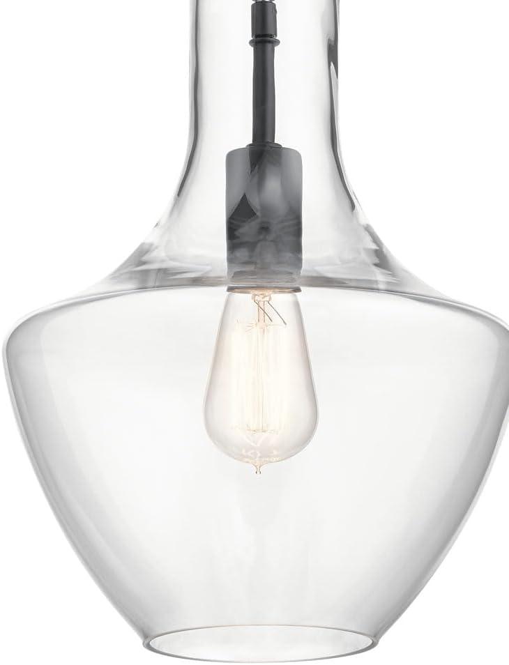 Kichler Lighting Everly 1 - Light Pendant in  Black