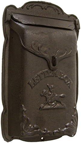 NACH Cara Cast Iron Wall Mounted Mailbox