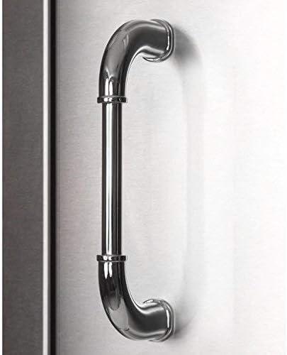 Stainless Steel Single Vertical Access Door with Handle