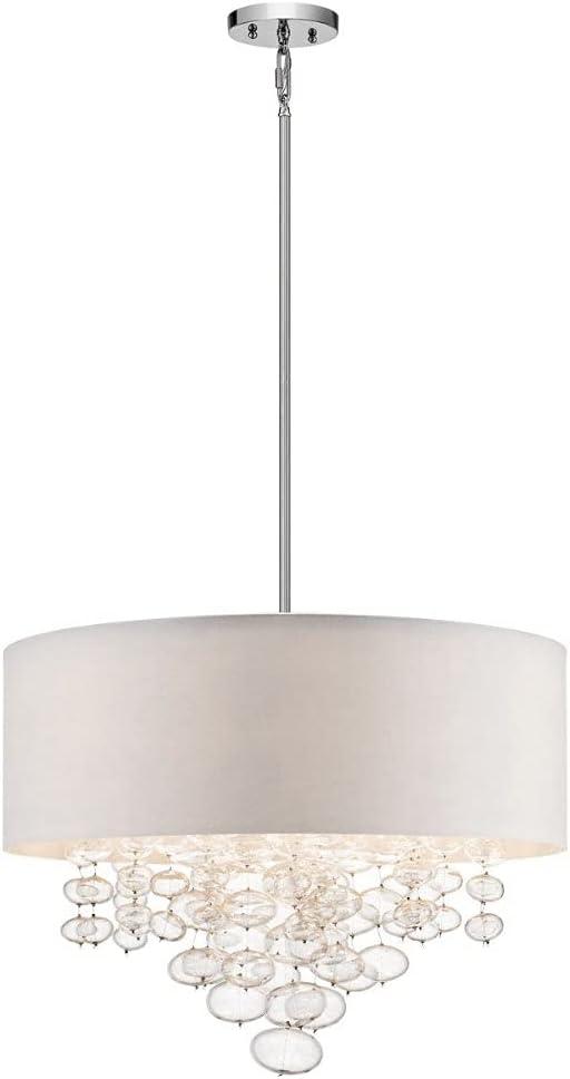 Seaforth 5 - Light Dimmable Drum Chandelier