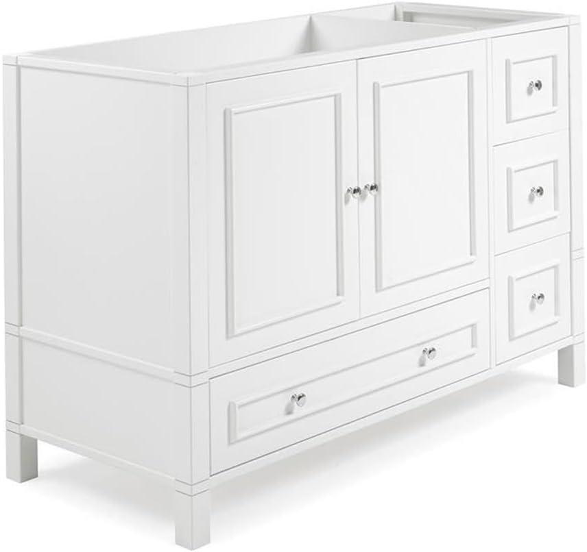 Williamsburg 48"W Style Vanity Cabinet With Soft Close Doors And Drawers