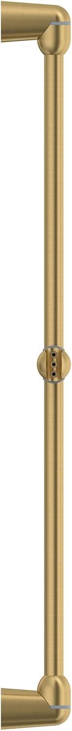 Adjustable 36-Inch Gold Stainless Steel Shower Slide Bar