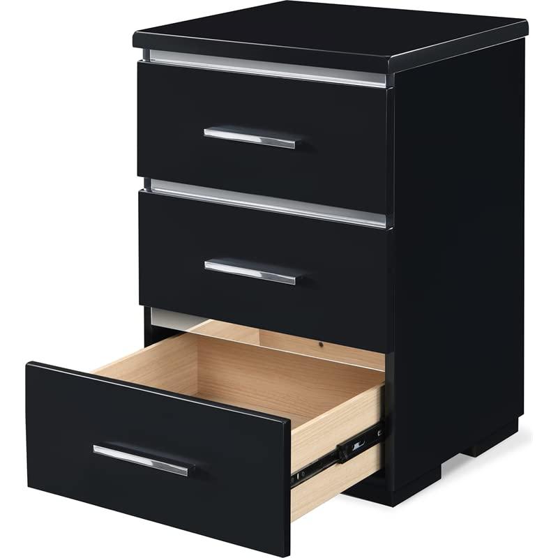 Finch Sloan Belmont 3-Drawer Nightstand