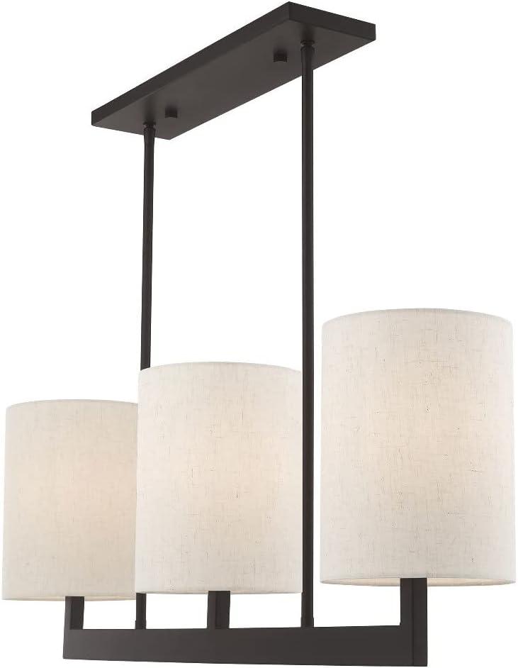 Livex Lighting Hayworth 3 - Light Chandelier in  Brushed Nickel