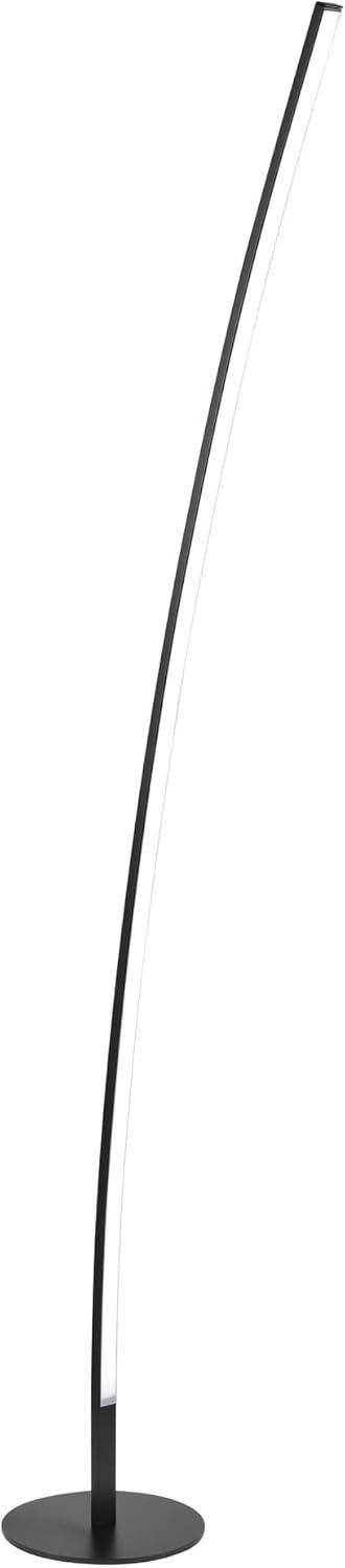 Malthe 71'' Black LED Novelty Floor Lamp