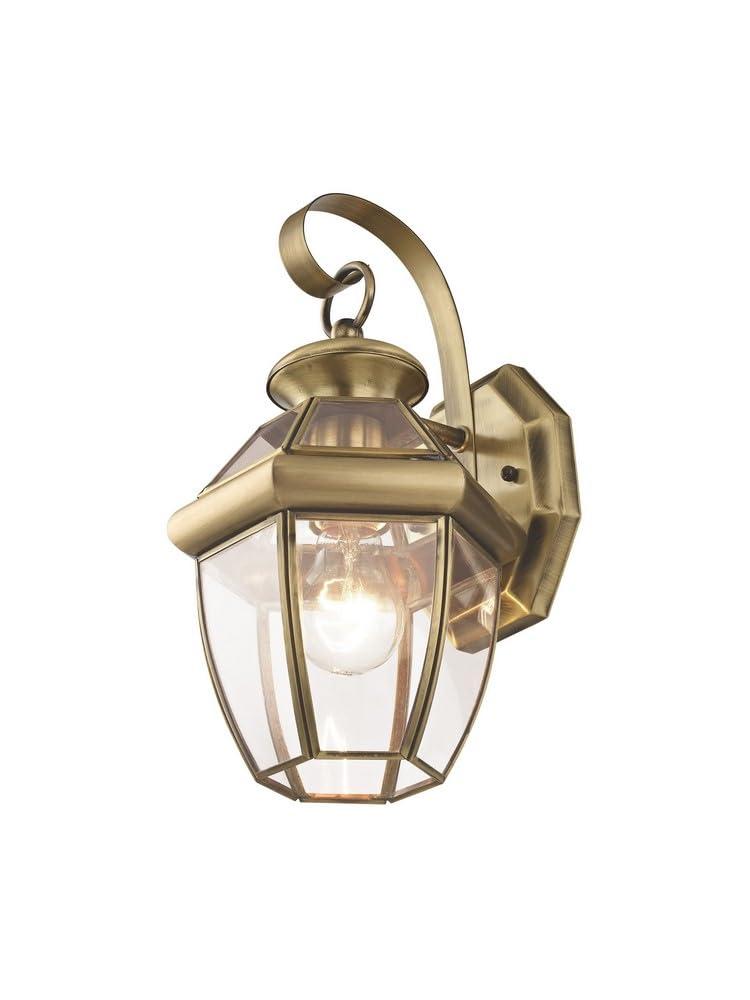 Livex Lighting Monterey 1 - Light Wall Light in  Antique Brass