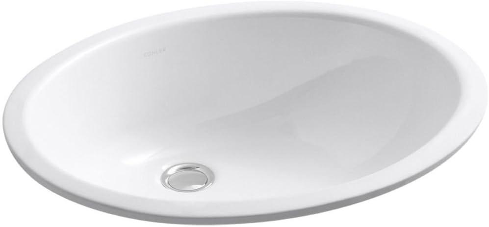 Caxton® Ceramic Oval Undermount Bathroom Sink