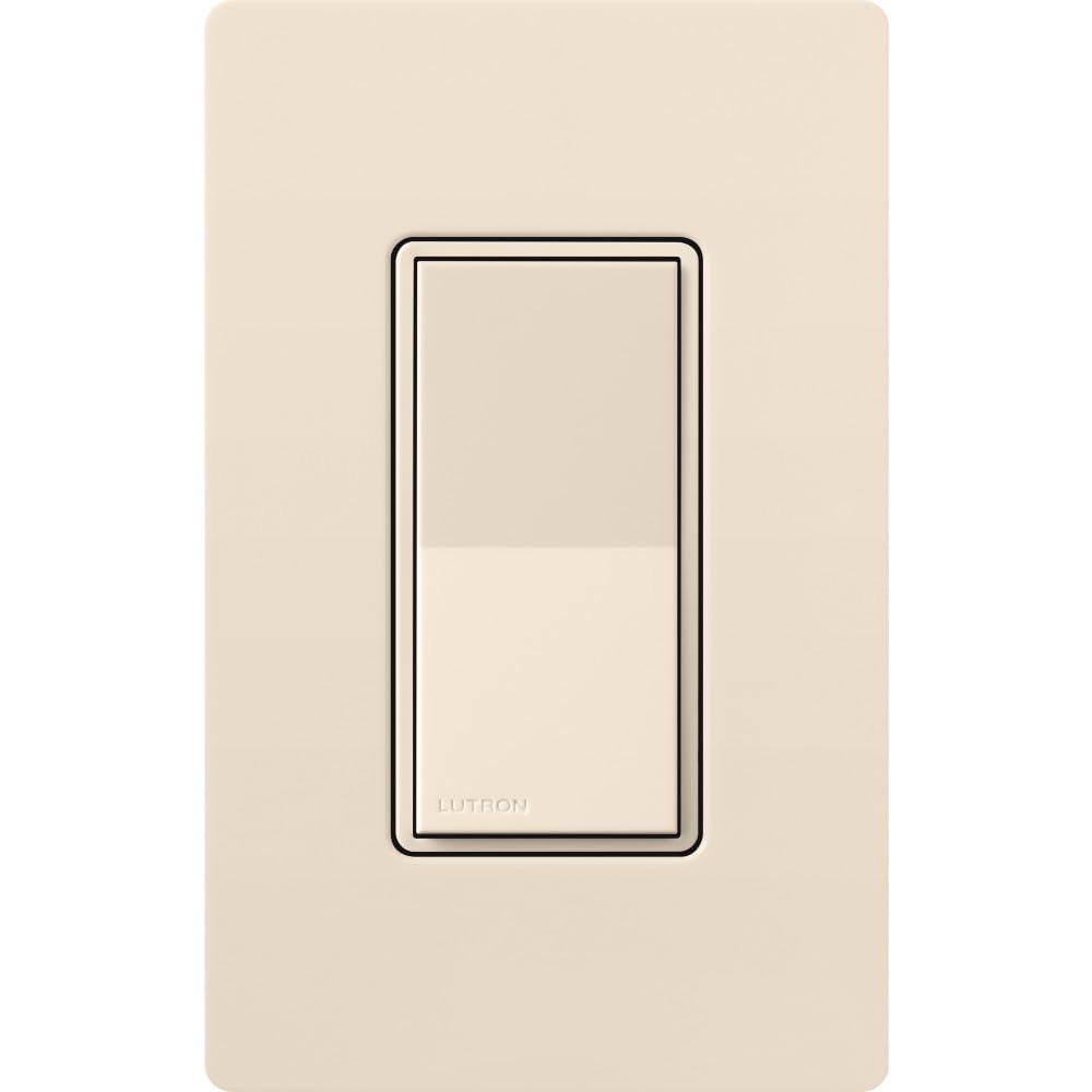 Light Almond Smart Rocker Accessory Switch for LED Dimmers