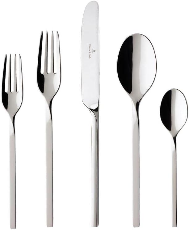 Modern Stainless Steel 20-Piece Flatware Set