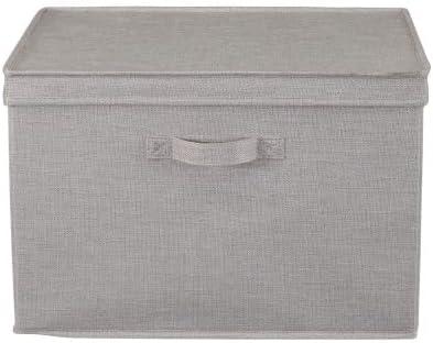 Household Essentials Household Essentials Wide Storage Box Fabric Bin (Set of 2)
