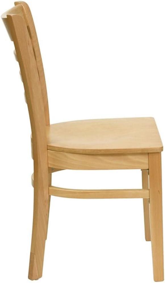 Flash Furniture Ladder Back Wooden Restaurant Chair