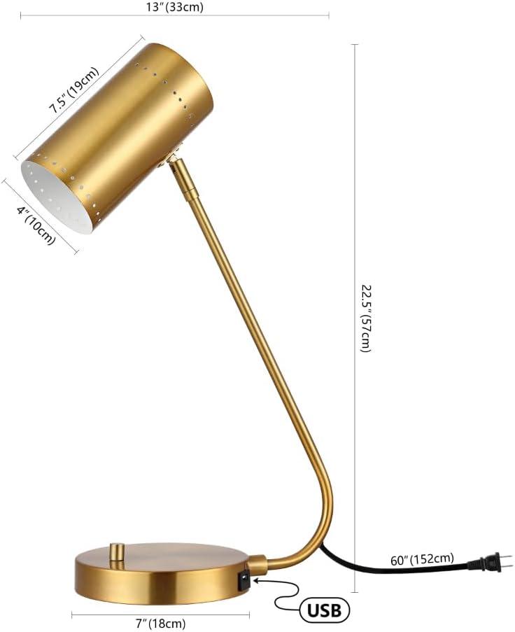 Darby Metal Desk Lamp