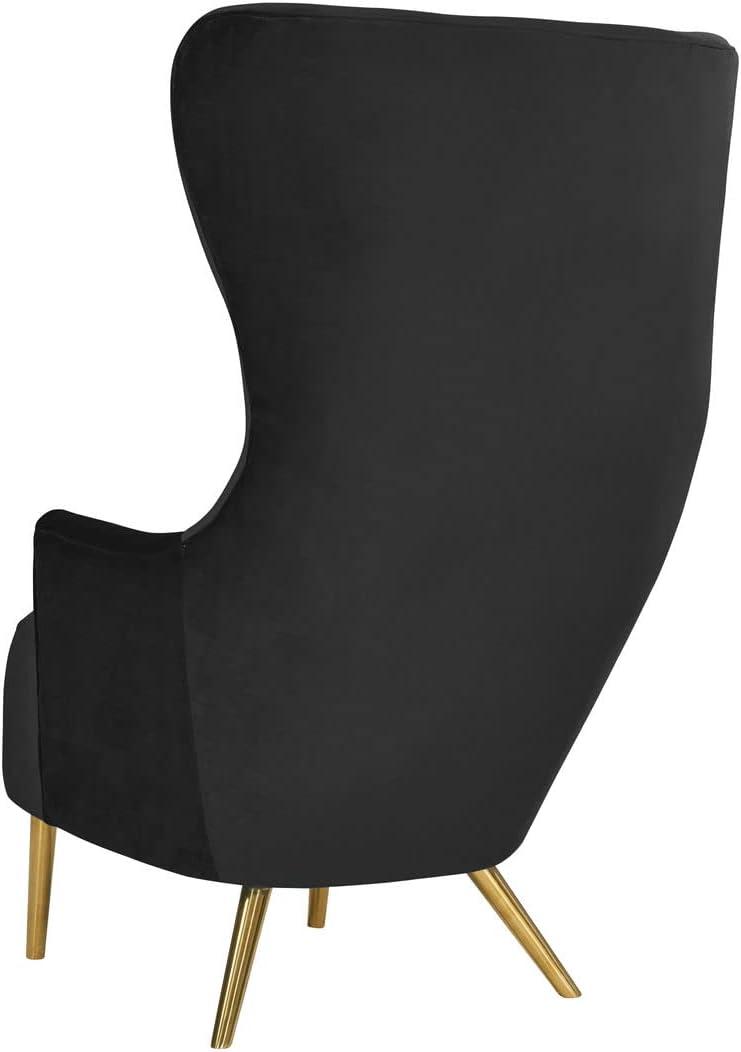 Julia Velvet Wingback Chair