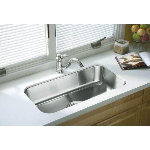 McAllister 32'' L Undermount Stainless Steel Kitchen Sink