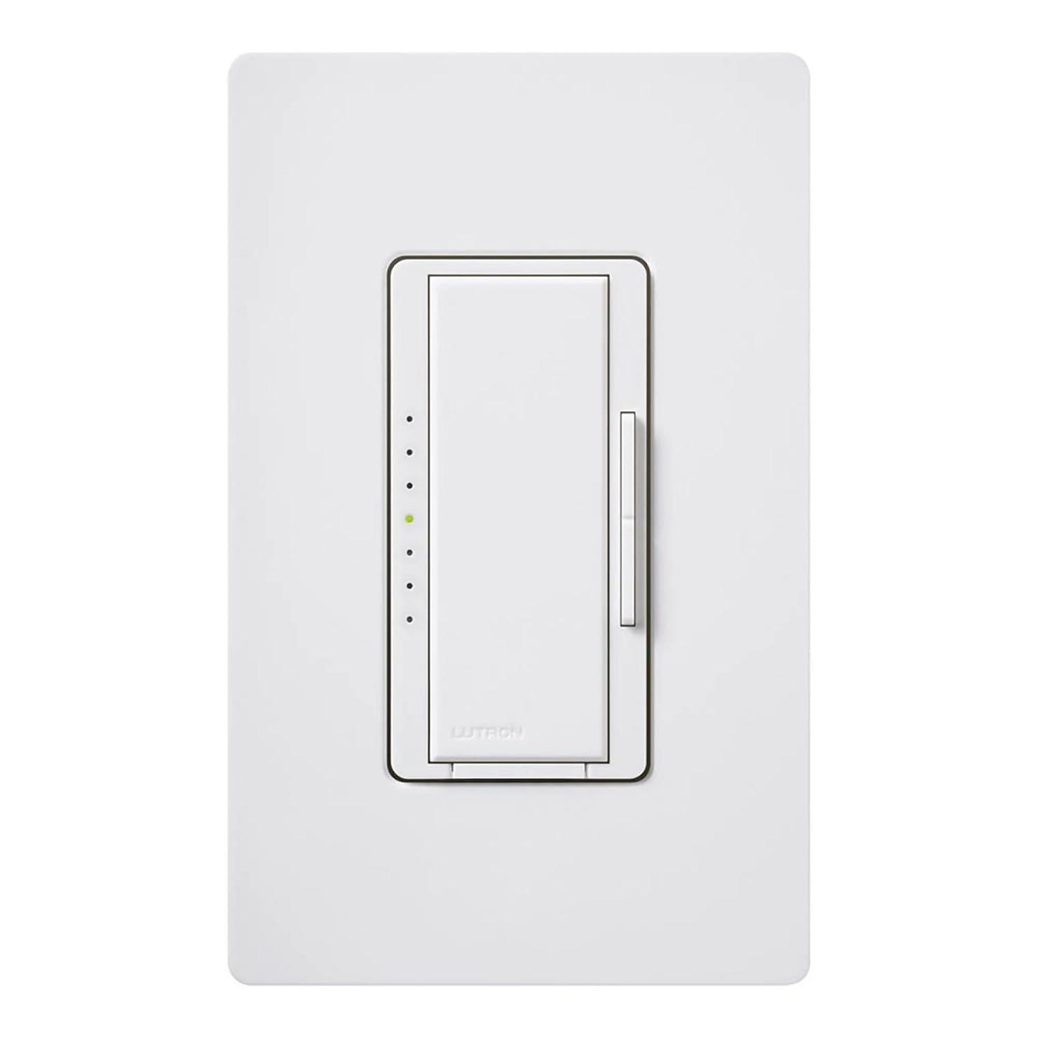 Lutron 26176 - 120 volt 50/60 Hz White Single-Pole / 3-Way 3-Wire Fluorescent/LED Wall Dimmer Switch