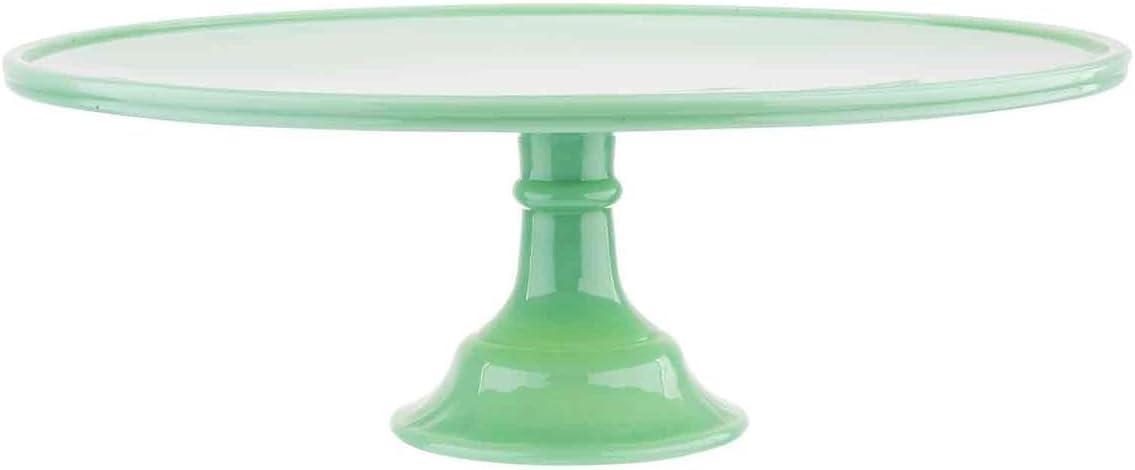 Tablecraft Jadeite Glass Collection 13" Cake Stand
