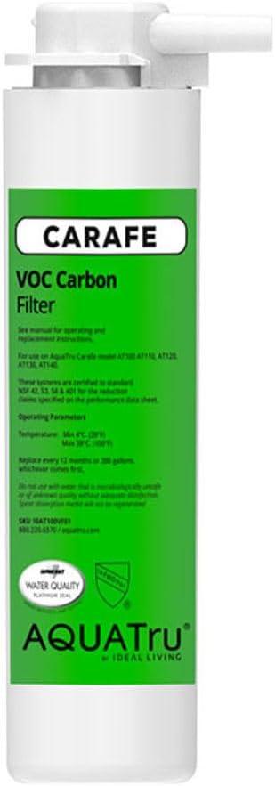 AquaTru CARAFE Stage 4 Replacement VOC Water Filter
